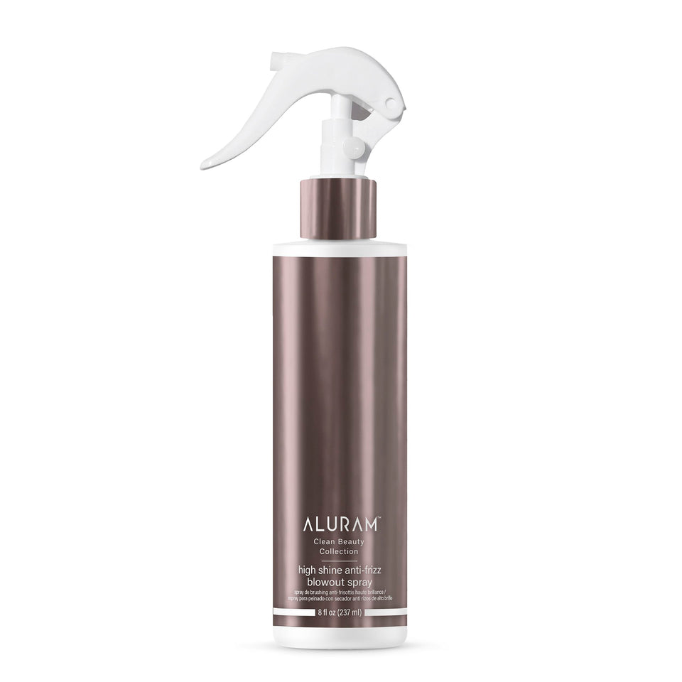 ALURAM front bottle view showing sleek packaging and benefit of high shine