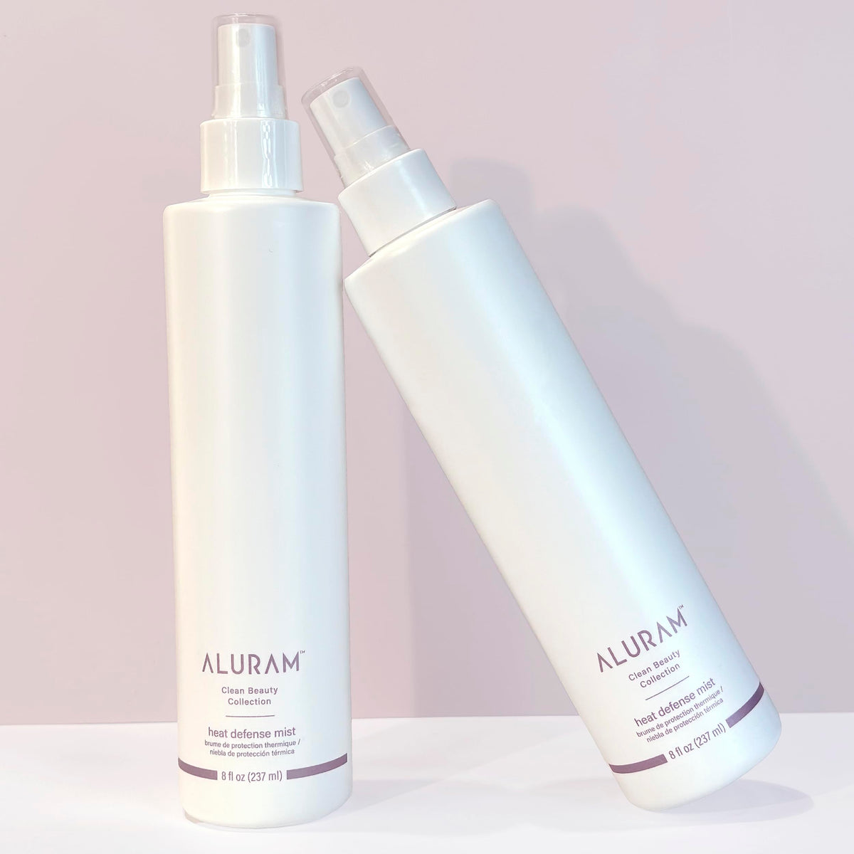 ALURAM mist spray close-up demonstrating fine spray pattern for even lightweight coverage