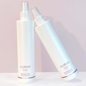 ALURAM mist spray close-up demonstrating fine spray pattern for even lightweight coverage