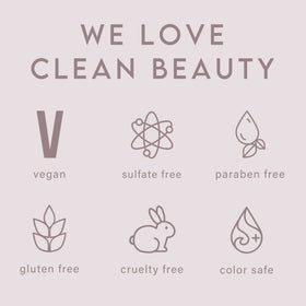 ALURAM ingredient label highlighting coconut water and clean-beauty benefits