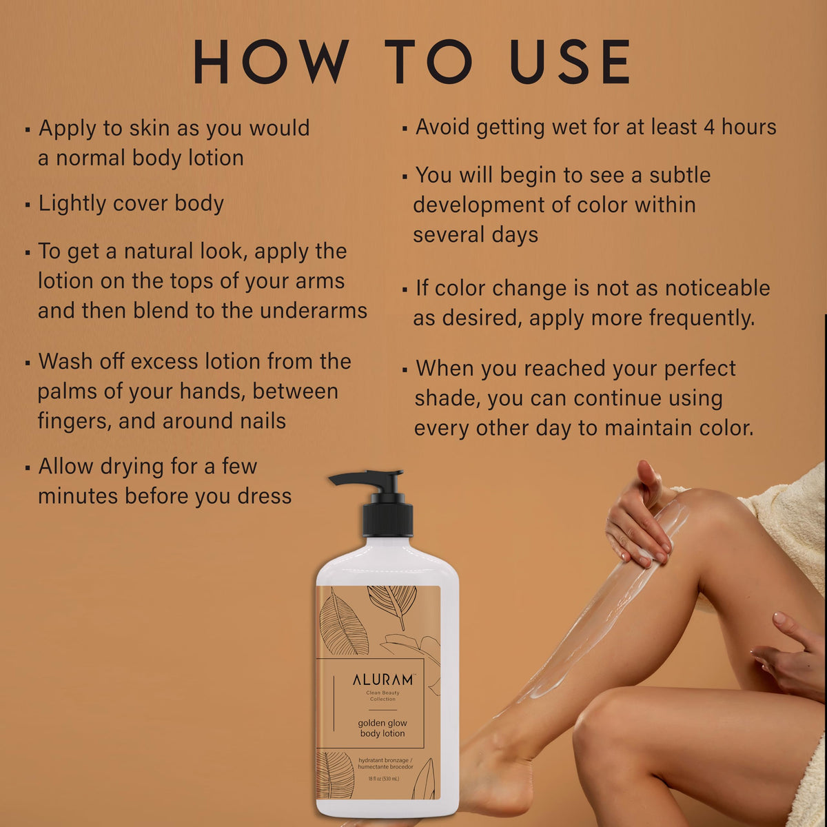 ALURAM bottle on bathroom vanity suggesting daily self-care