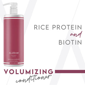 ALURAM pump closeup highlighting easy dispensing and convenience