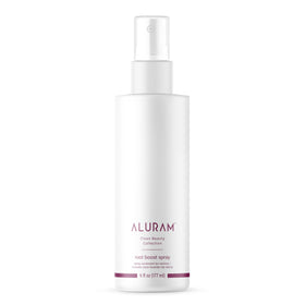 ALURAM bottle front view showing packaging and clear volume benefit