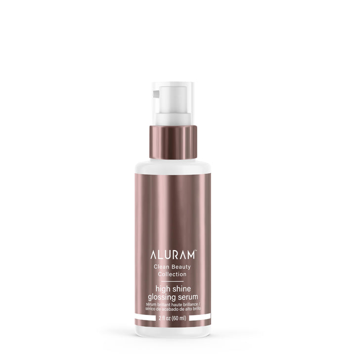ALURAM bottle front packaging showing sleek label and product benefit