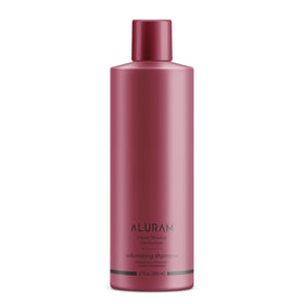 ALURAM front bottle showing label and volumizing benefit