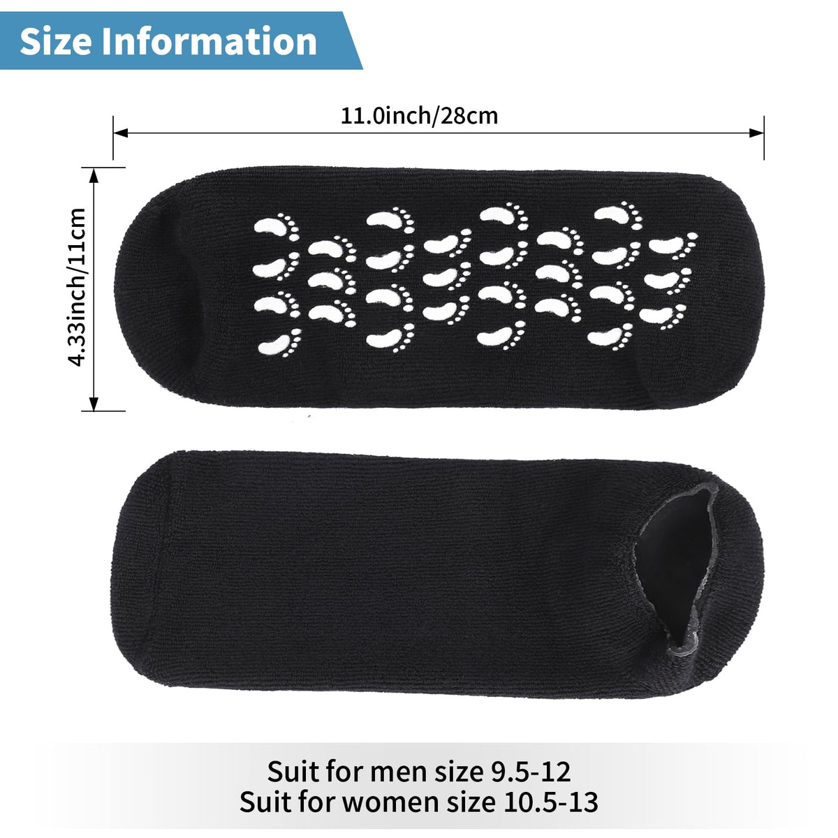 ALUROICE socks in bathroom lifestyle setting showing easy at-home use