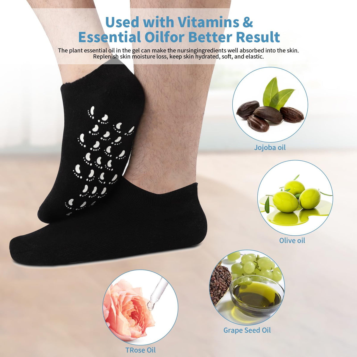 ALUROICE socks next to ruler showing 11 inch size for men's feet fit
