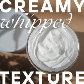 applying Amallow moisturizer on hand to demonstrate fast absorption and soothing feel