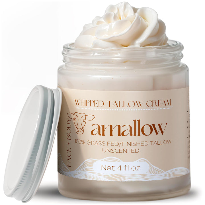 Amallow front jar unscented showing clean label and compact size benefit