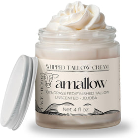 Amallow jar front view showing label and packaging benefits