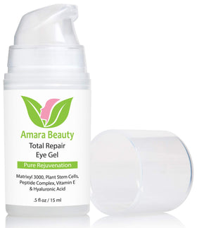 Amara Beauty gel texture close-up highlighting lightweight hydrating formula