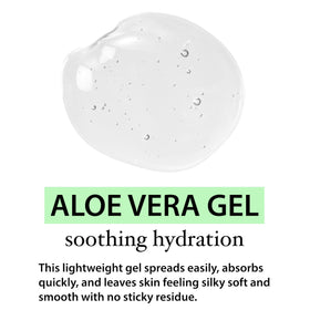 Using Amara Beauty aloe gel as hair styling gel for shine and manageability