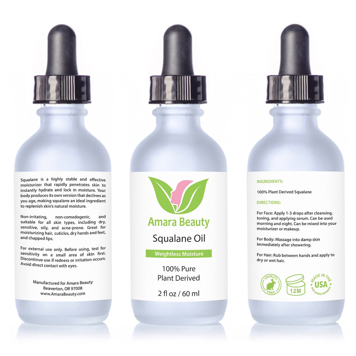 Amara Beauty on vanity with towel and plants suggesting daily routine benefit