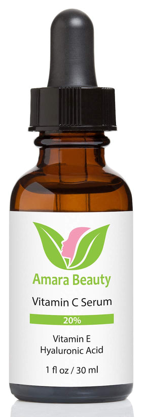Amara Beauty serum texture on skin demonstrating fast absorption and smooth finish