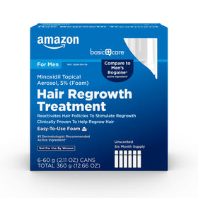 Amazon Basic Care front packaging showing product and unscented benefit