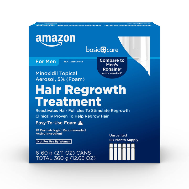 Amazon Basic Care front packaging showing product and unscented benefit