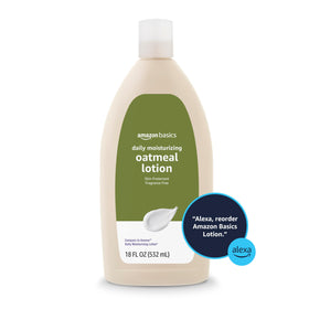 Amazon Basics in bathroom setting illustrating everyday convenience benefit
