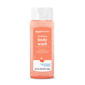 Amazon Basics pump dispensing foamy cleanser highlighting ease of use and quick lather