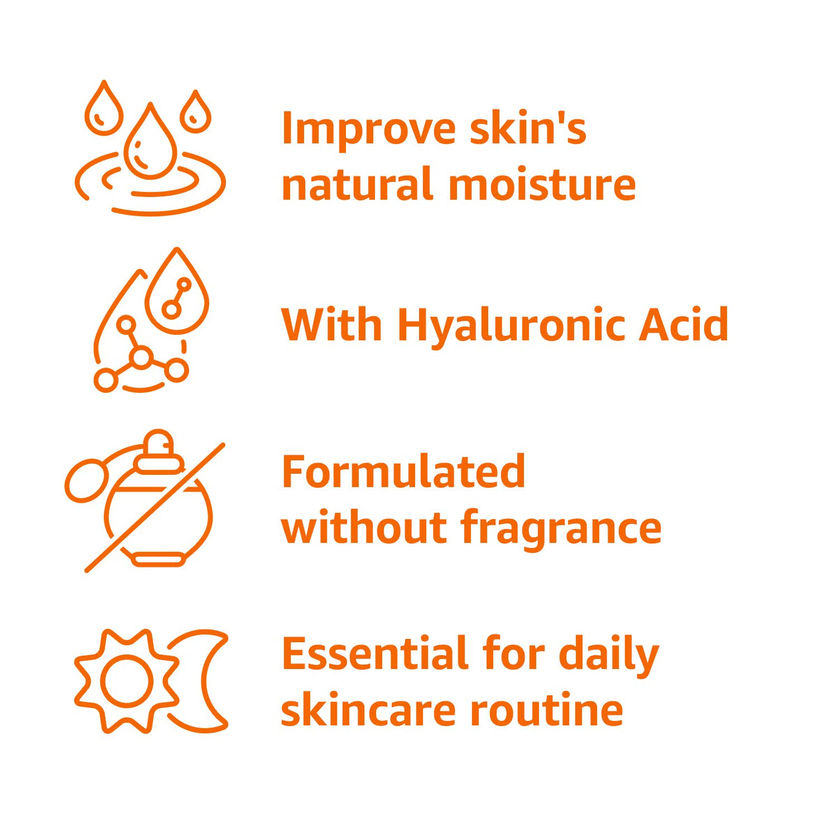 Amazon Basics cream on hand being applied to show smooth spread benefit