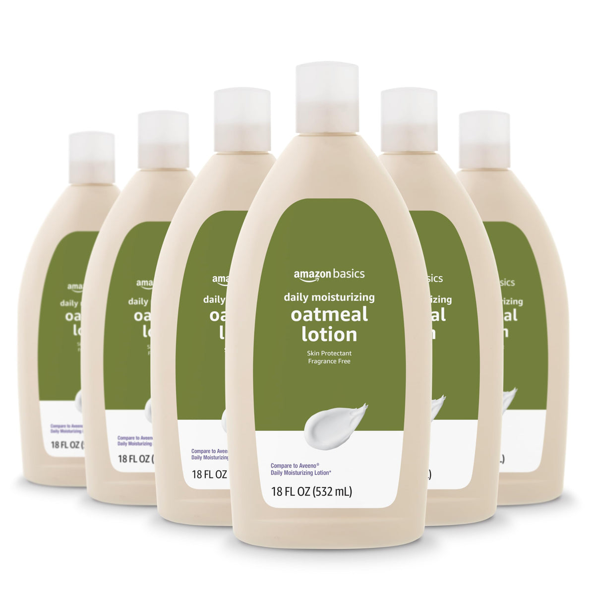 Amazon Basics front bottle showing clean label and easy-use benefit