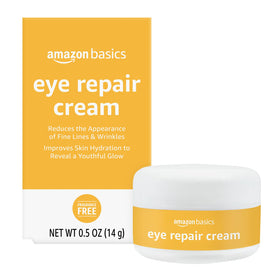Amazon Basics front jar showing compact 0.5 oz packaging and clear branding