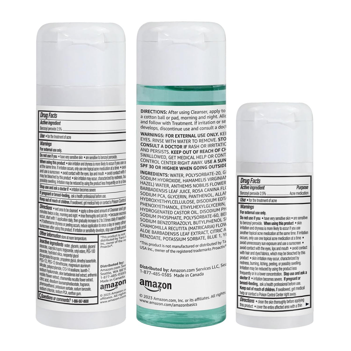 Amazon Basics cleanser foam texture close-up demonstrating gentle lather