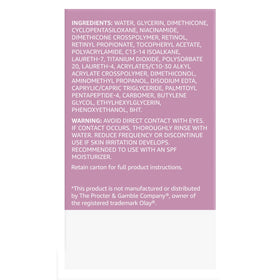 Label detail of Amazon Basics ingredients panel highlighting fragrance-free formulation