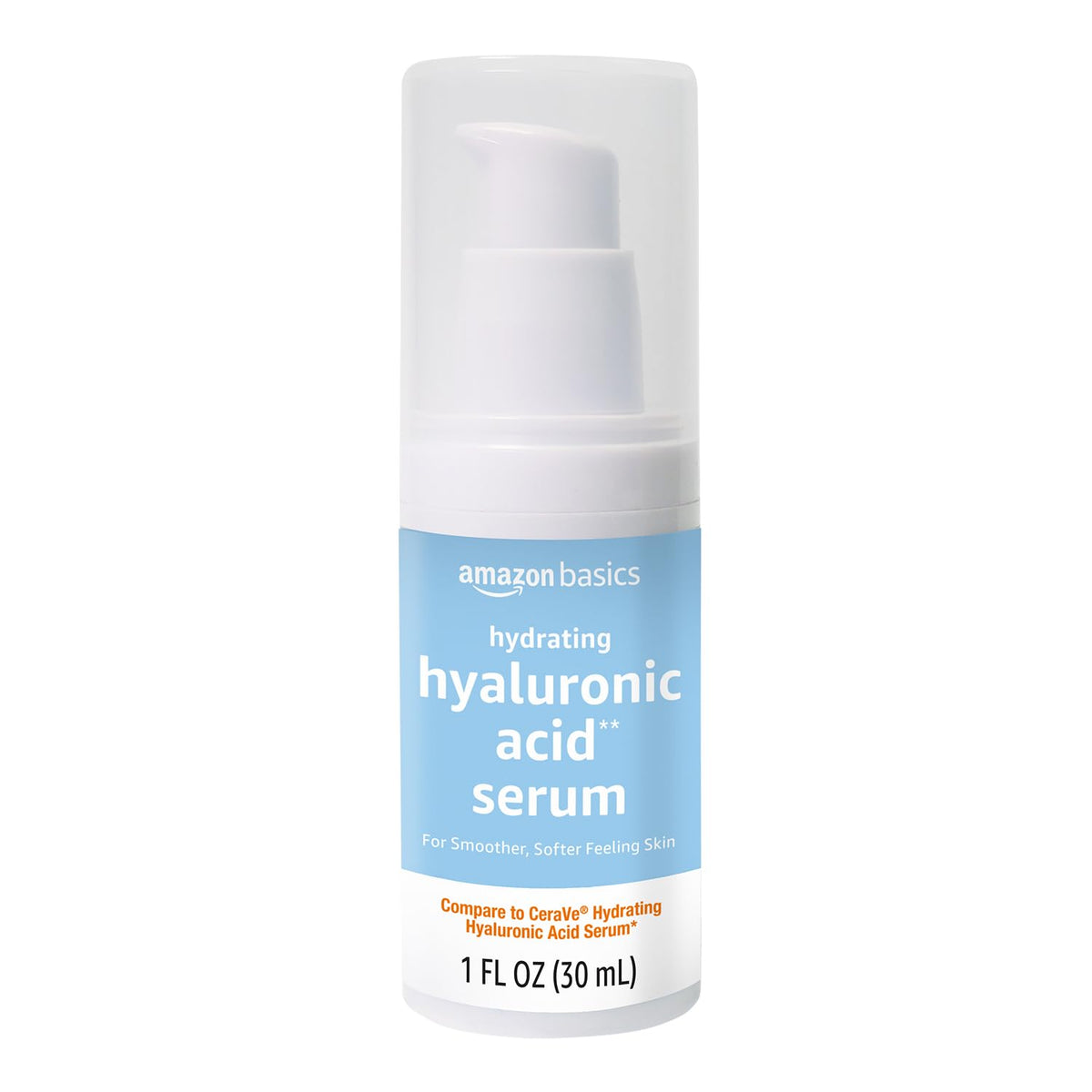 Amazon Basics dropper dispensing clear serum for controlled, easy application