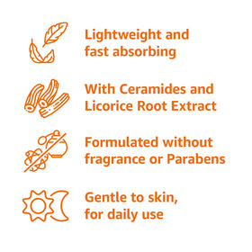 Amazon Basics serum texture close-up showing lightweight, fast-absorbing formula