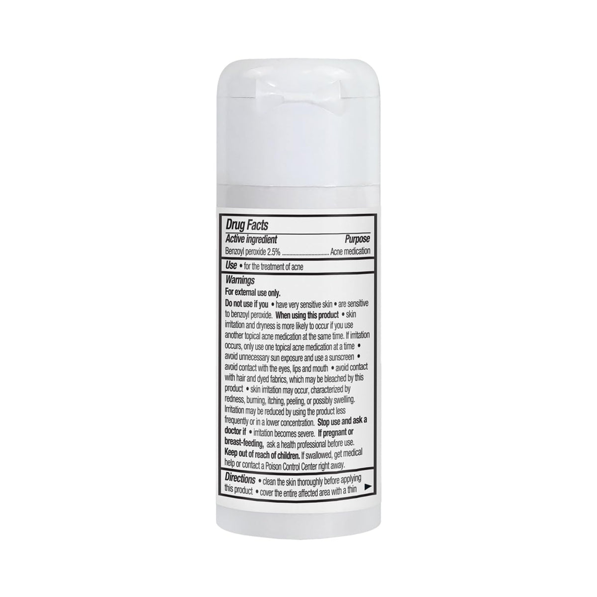 Amazon Basics close-up of clear gel texture highlighting quick absorption