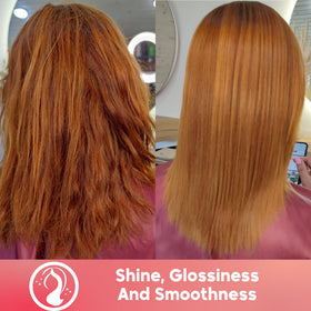 Amazonliss in salon setting showing professional-grade smoothing benefits