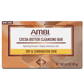 Ambi cocoa butter bar close-up texture highlighting creamy feel