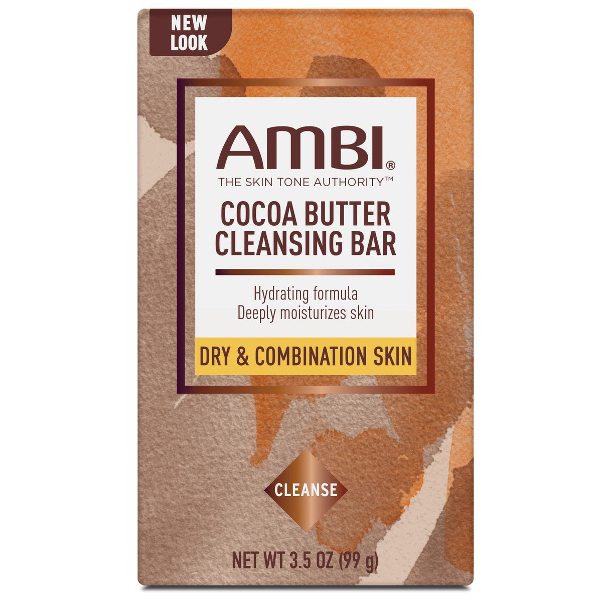Ambi cleansing bar front packaging showing brand and benefits