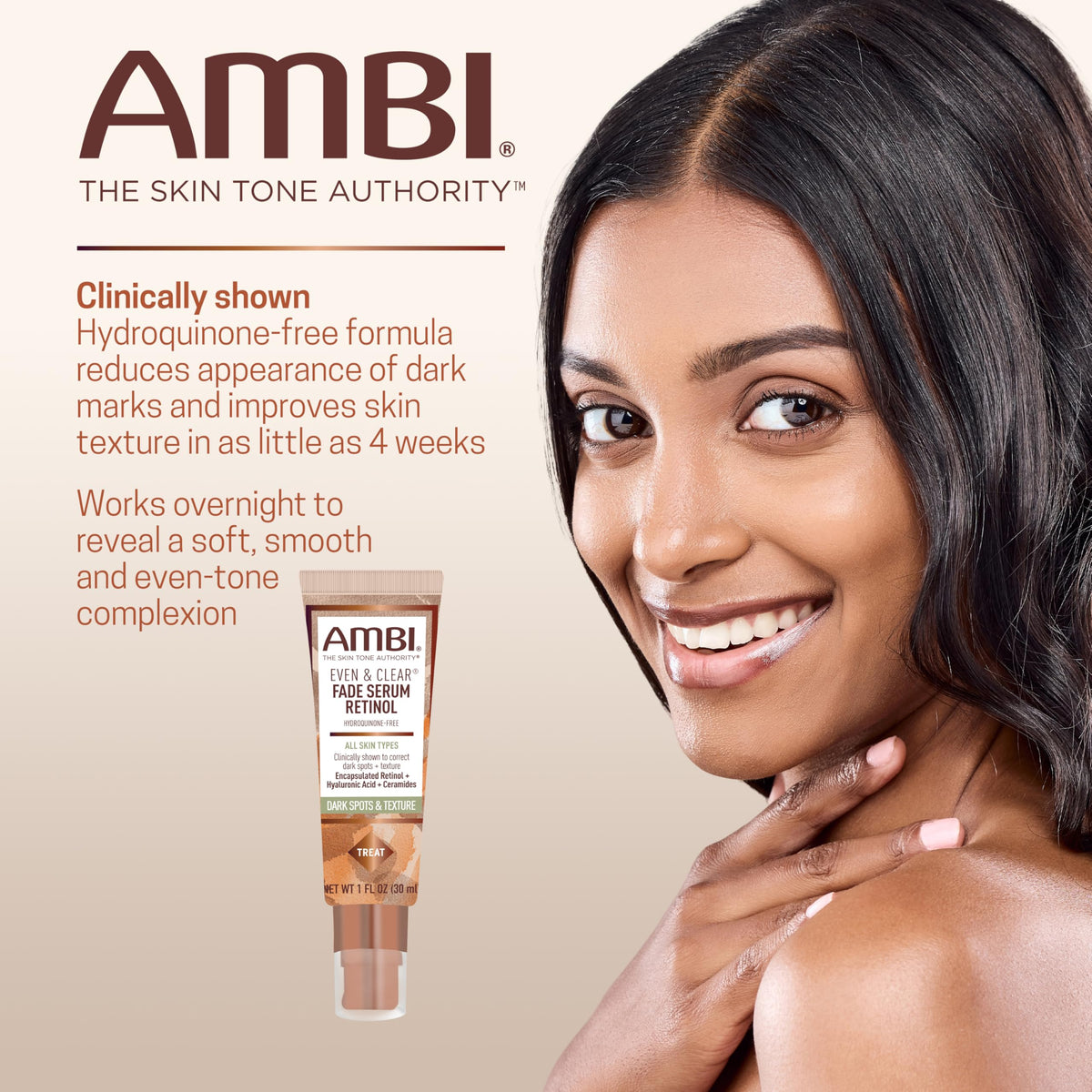 Ambi bottle pump close-up depicting easy, precise dosage for nights