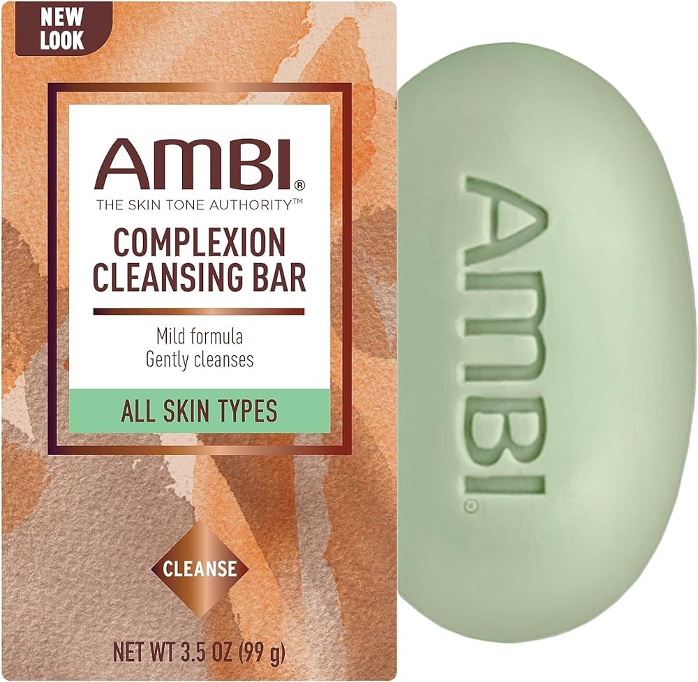 Ambi cleansing bar front packaging showing brand and gentle formula benefit