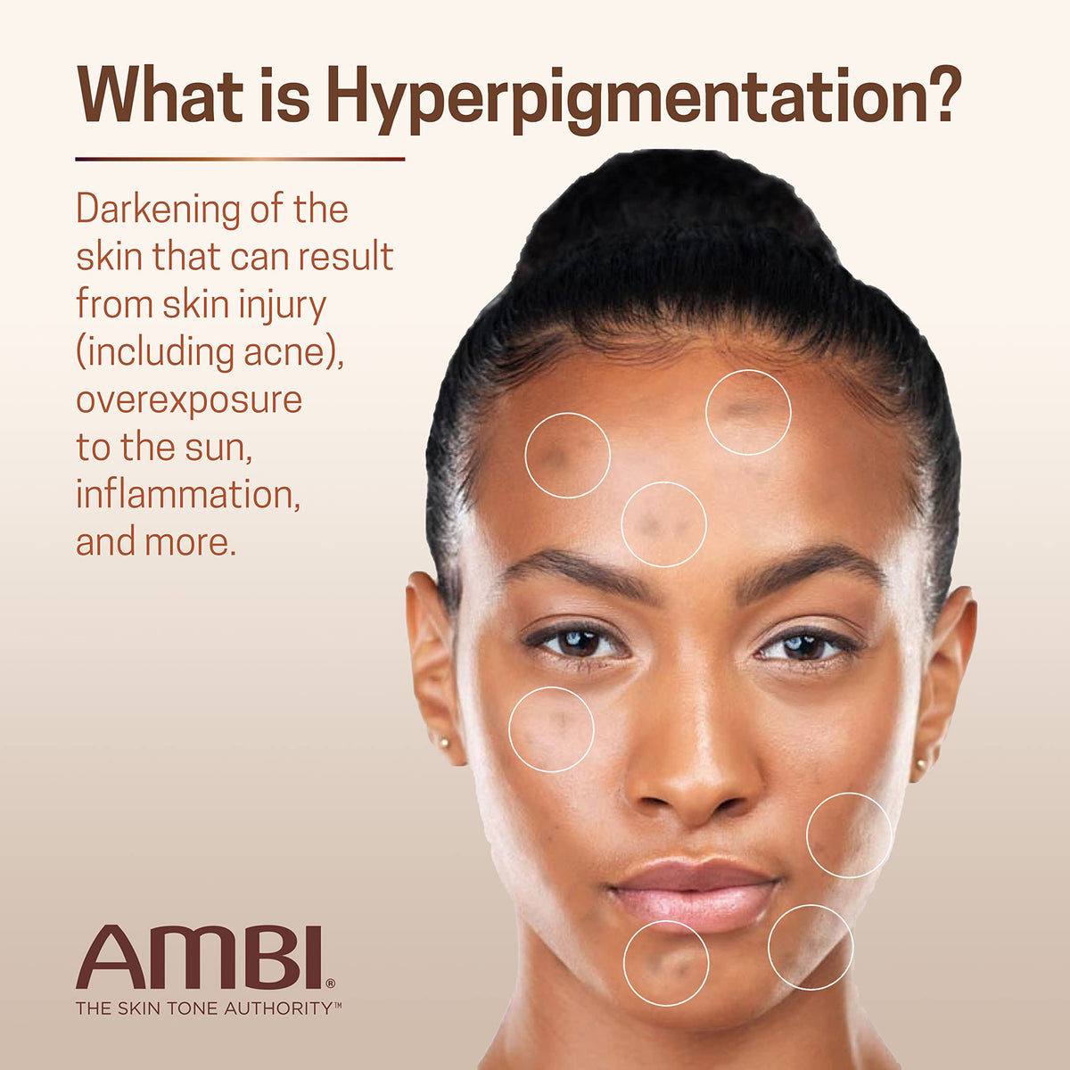 Ambi serum applied to hand demonstrating lightweight absorption