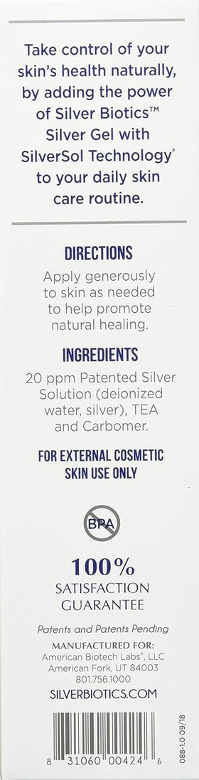 American Biotech Labs product label and ingredient panel for clear ingredient information