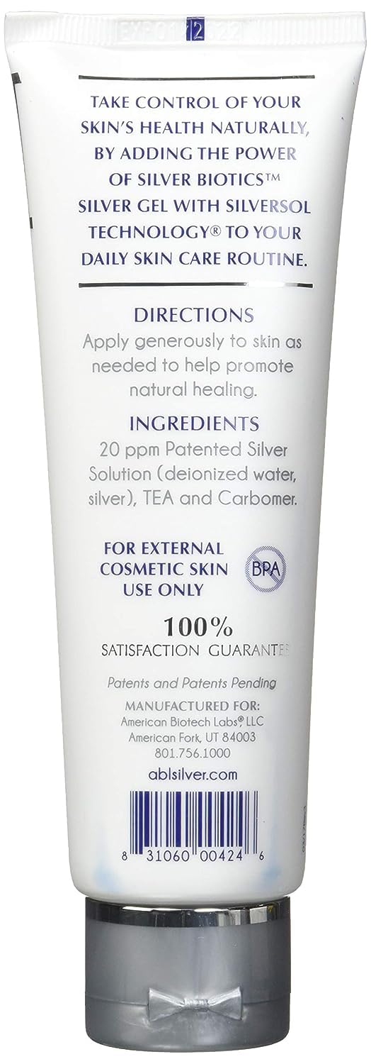 American Biotech Labs open cap revealing smooth gel texture for quick absorption