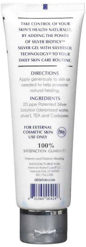American Biotech Labs open cap revealing smooth gel texture for quick absorption