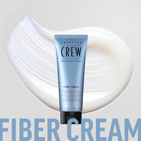 AMERICAN CREW on bathroom vanity in lifestyle scene showing groomed appearance benefit