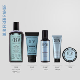 AMERICAN CREW 3.3 fl oz next to everyday items showing portable size benefit