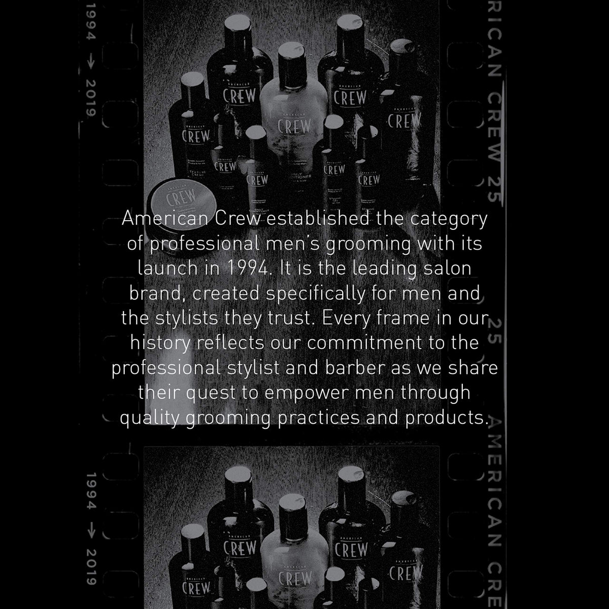 American Crew jars beside ruler showing 3 oz scale and travel-ready convenience