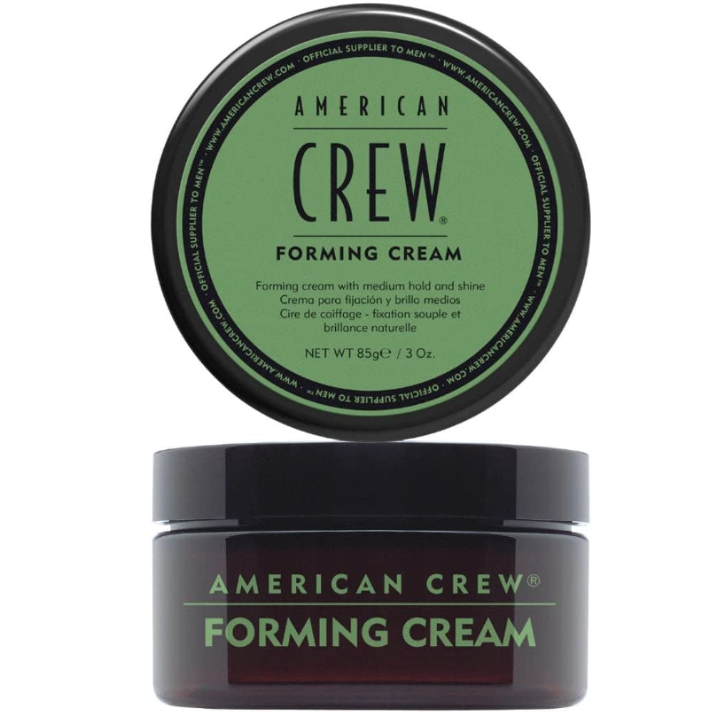 AMERICAN CREW forming cream jar front view showing label and travel-friendly size