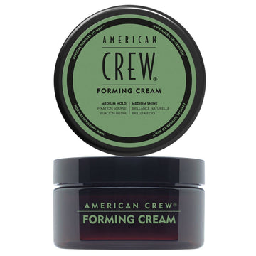 american crew forming cream front jar shows product and branding for reliable styling