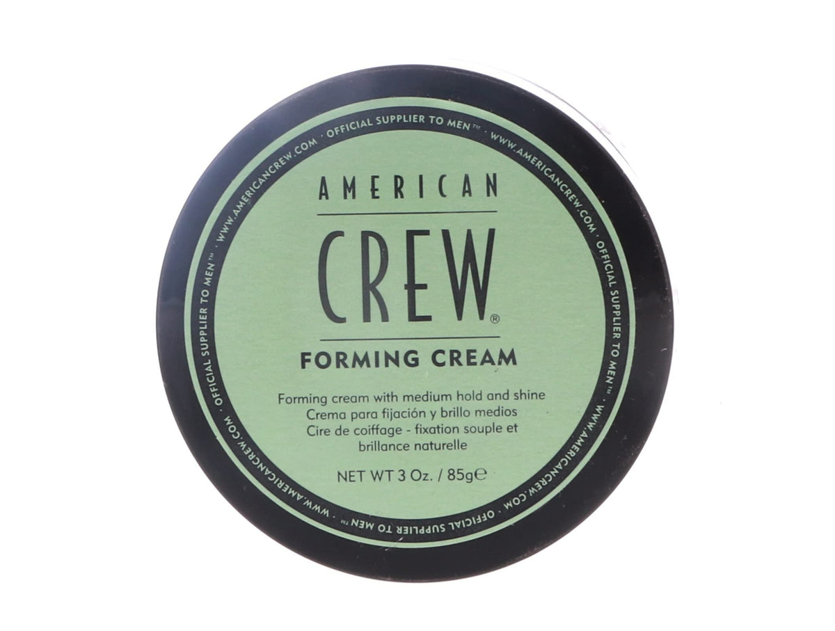 American Crew front packaging showing two 3 oz tubs and product benefit