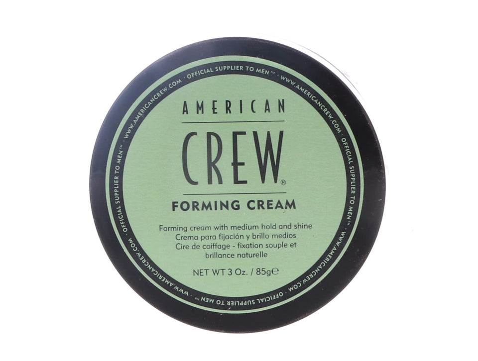 American Crew front packaging showing two 3 oz tubs and product benefit