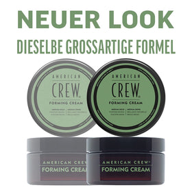 american crew forming cream open texture displays smooth, spreadable cream for easy application
