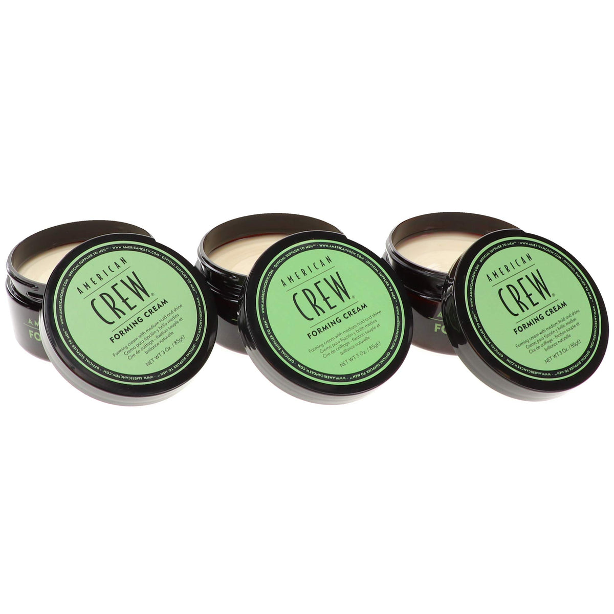 American Crew forming cream creamy texture close-up for smooth application benefit