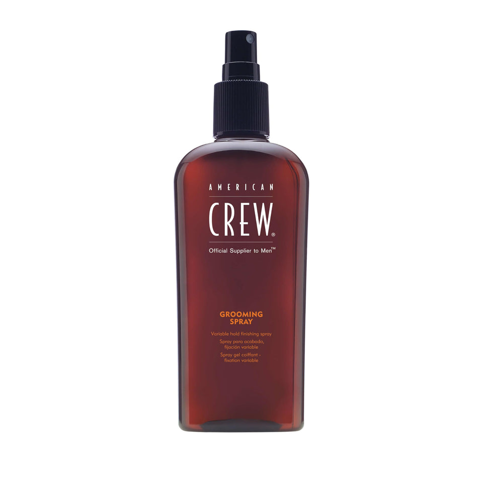 American Crew front can view showing product and brand benefit