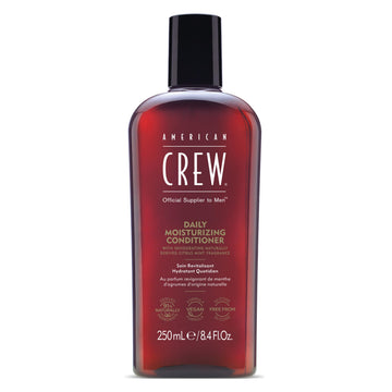 American Crew front packaging of conditioner highlighting brand and lightweight hydration